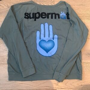 Free City Supervintage Green Sweatshirt